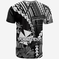 Custom Wallis and Futuna T Shirt Polynesian Style White Color LT6 - Polynesian Pride