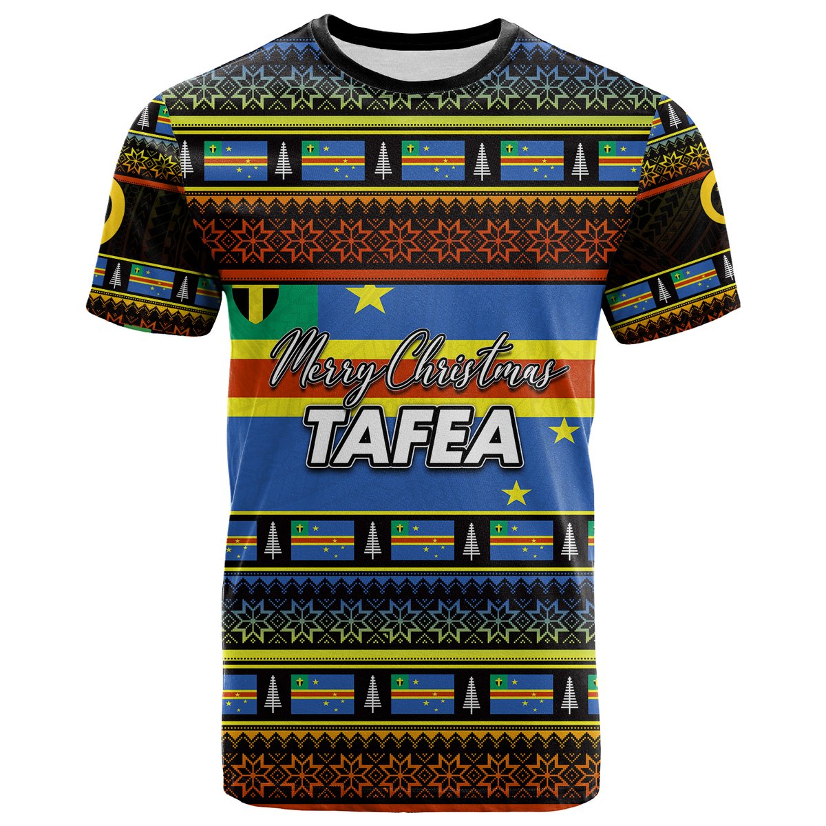 Tafea Province T Shirt of Vanuatu Christmas 2021 LT6 Unisex Black - Polynesian Pride
