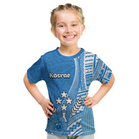 (Custom Personalised) Kosrae Of Micronesia T Shirt KID Vibe Style LT6 Youth XL Size14 - Polynesian Pride