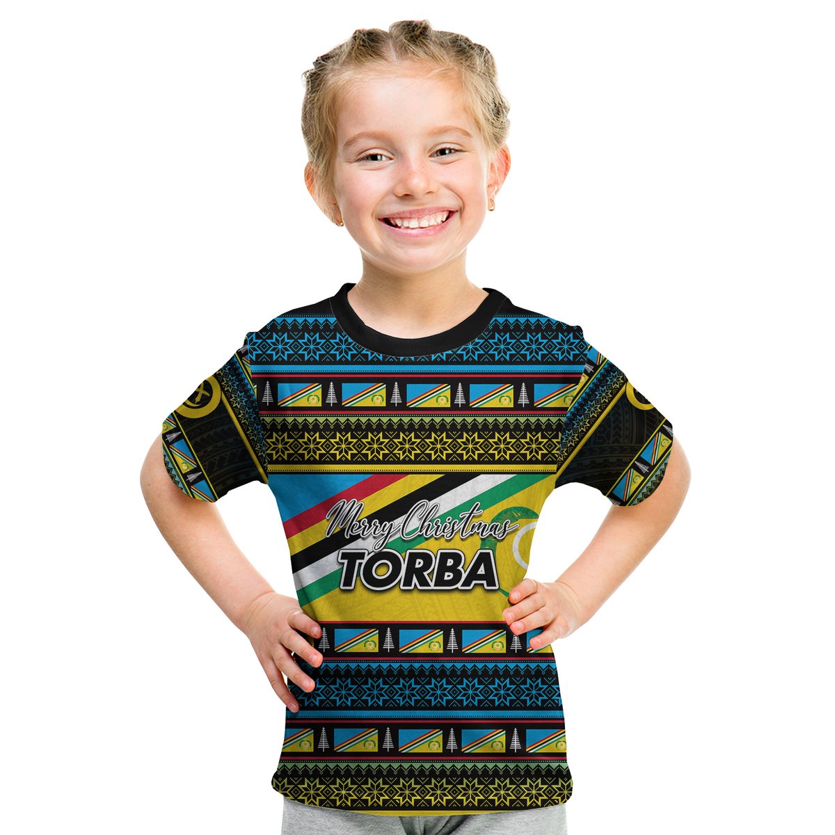 Torba Province T Shirt Kid Of Vanuatu Christmas LT6 Youth XL Size14 - Polynesian Pride