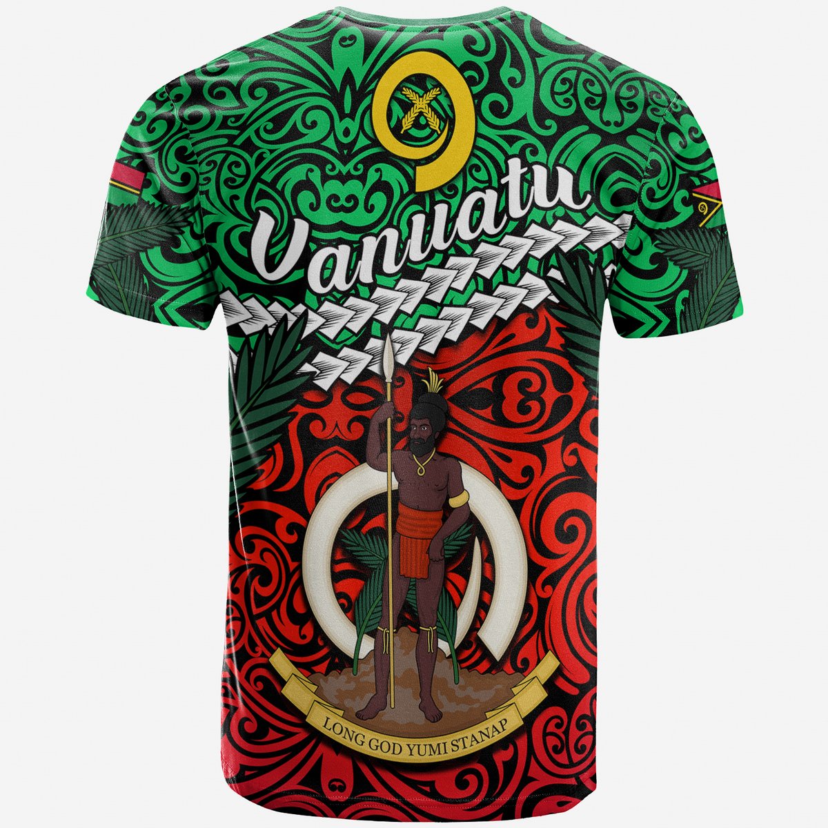 Vanuatu T Shirt Simple LT13 - Polynesian Pride
