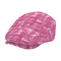 Alaka Hawaii Breadfruit Palaka Motifs Jeff Hat LT14 - Polynesian Pride