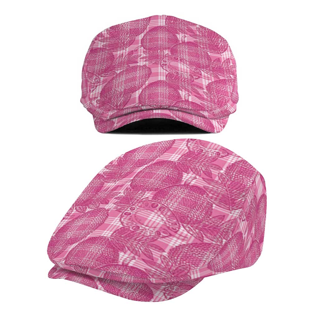 Alaka Hawaii Breadfruit Palaka Motifs Jeff Hat LT14 - Polynesian Pride