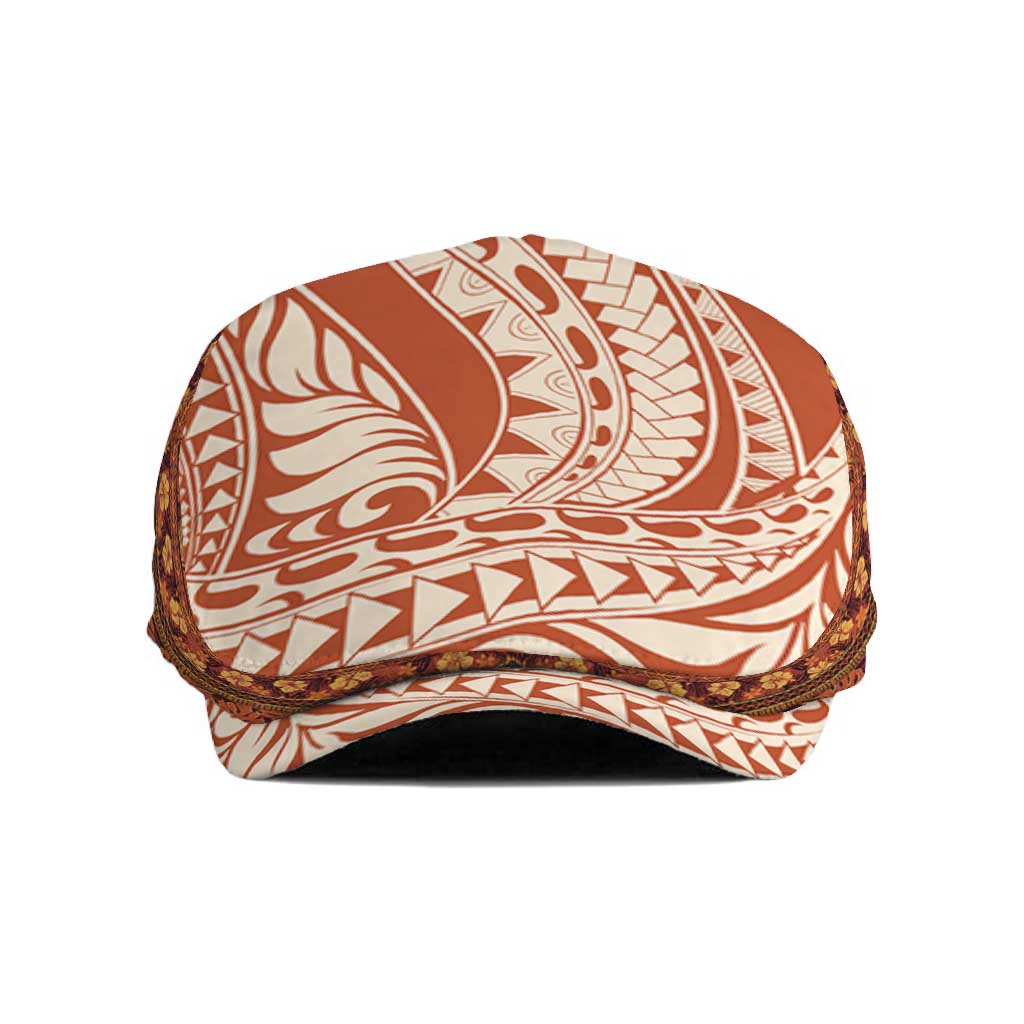 Aloha Hawaii Mikioi Lei Jeff Hat Cattail Red Tropical Flower Pattern LT14 Cattail Red - Polynesian Pride