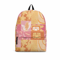Aloha Hawaii Quilt Floral Patchwork Style Backpack