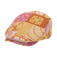 Aloha Hawaii Quilt Floral Patchwork Style Jeff Hat
