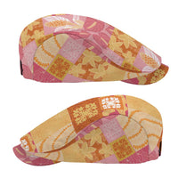Aloha Hawaii Quilt Floral Patchwork Style Jeff Hat
