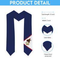 American Samoa Graduation Stole Flag Style LT05 - Polynesian Pride