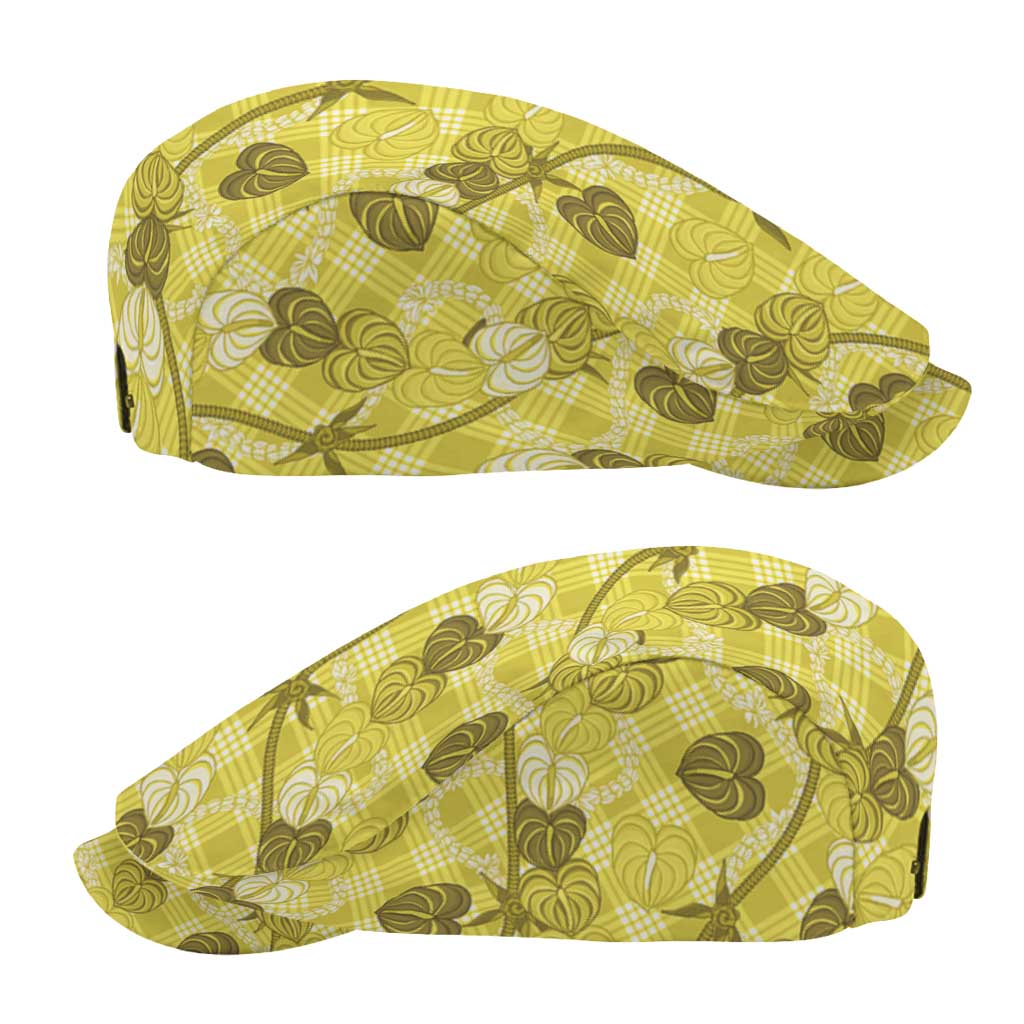 Anthurium Pikake Ti Leaf Palaka Jeff Hat Yellow Version LT01 - Polynesian Pride