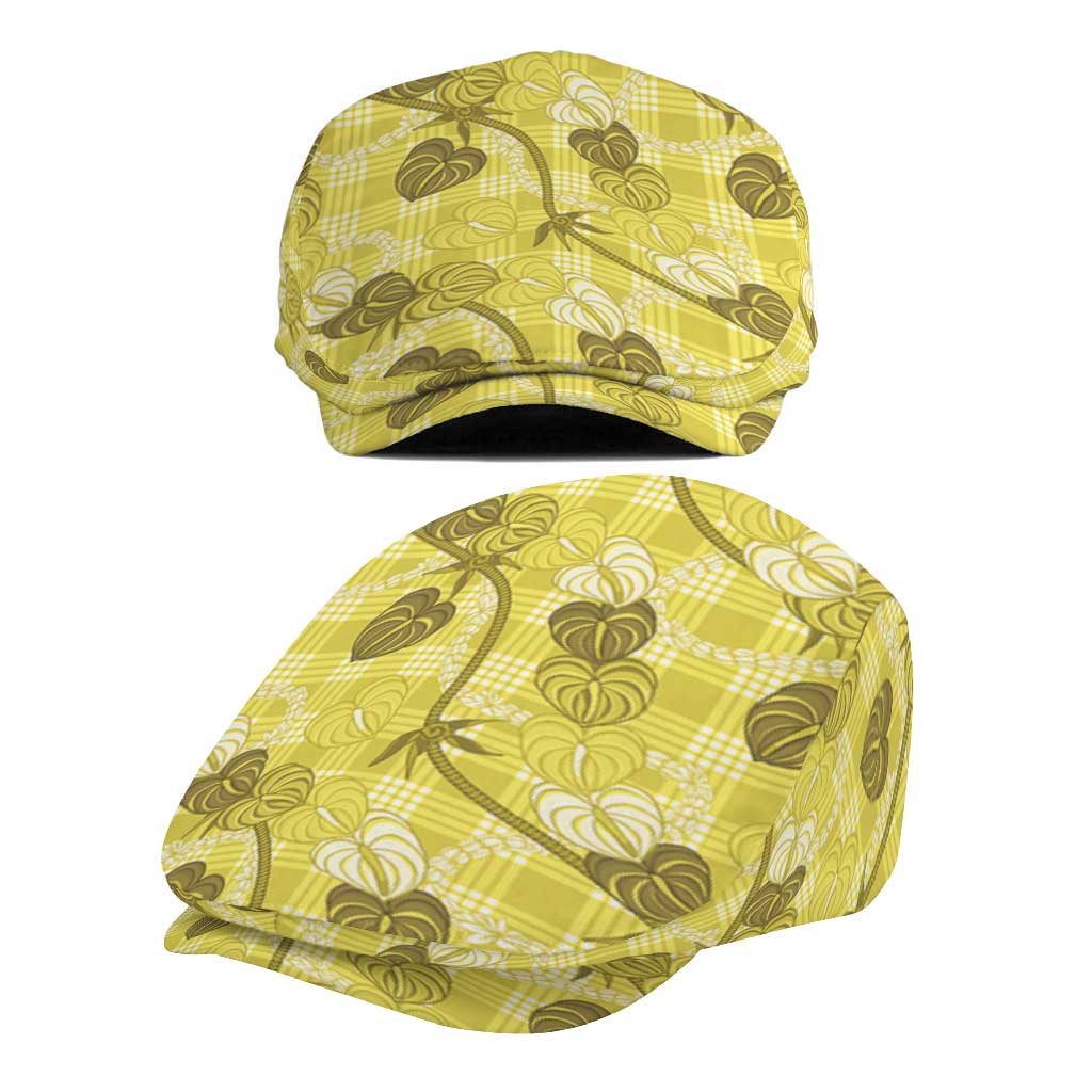 Anthurium Pikake Ti Leaf Palaka Jeff Hat Yellow Version LT01 - Polynesian Pride