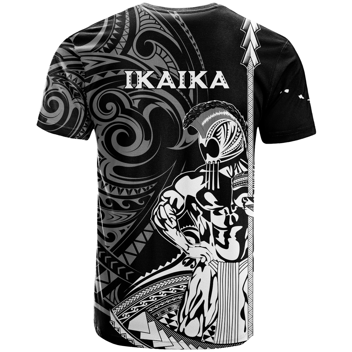 Hawaii Ikaika Warrior T Shirt LT2 - Polynesian Pride