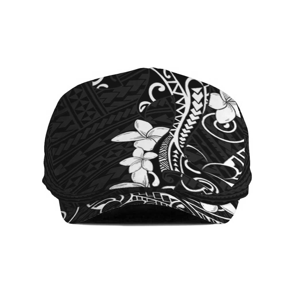 Black Hawaii Jeff Hat Hammerhead Shark Tattoo Curve Polynesian LT14 Black - Polynesian Pride