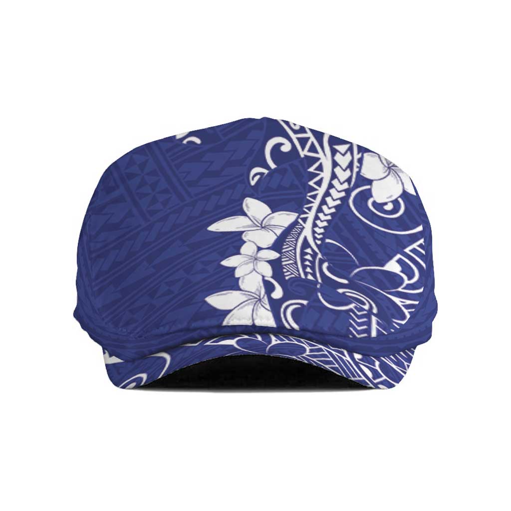 Blue Hawaii Jeff Hat Hammerhead Shark Tattoo Curve Polynesian LT14 Blue - Polynesian Pride
