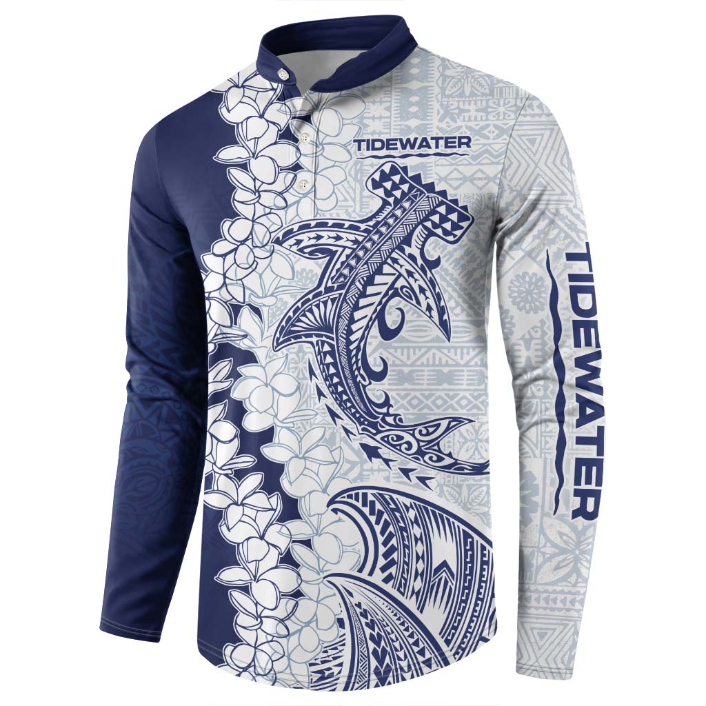 CUSTOMER REQUEST - TIDEWATER - 021026 Button Sweatshirt Hammerhead Shark LT7