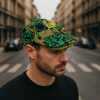 Cook Islands Mere Kiritimiti Jeff Hat Pacific Patchwork Xmas Vibes LT9 - Polynesian Pride