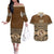 CUSTOMER REQUEST - KEPU -131124 Matching Hawaiian Shirt and Dress Ngatu Tapa LT7