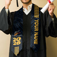 Custom Hawaii Hilo High School Graduation Stole Kakau Pattern LT05 - Polynesian Pride