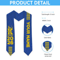 Custom Hawaii Kaiser High School Graduation Stole Kakau Pattern LT05 - Polynesian Pride