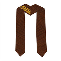 Custom Hawaii Mililani High School Graduation Stole Kakau Pattern LT05 - Polynesian Pride