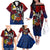 Filipinos Lapu-lapu Hero Family Matching Off Shoulder Long Sleeve Dress and Hawaiian Shirt Philippines Flag and Sun DT02 - Polynesian Pride