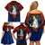 Filipinos Lapu-lapu Hero Family Matching Off Shoulder Short Dress and Hawaiian Shirt Philippines Flag and Sun DT02 - Polynesian Pride