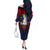 Filipinos Lapu-lapu Hero Off The Shoulder Long Sleeve Dress Philippines Flag and Sun DT02 - Polynesian Pride