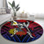 Filipinos Lapu-lapu Hero Round Carpet Philippines Flag and Sun DT02 - Polynesian Pride