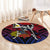 Filipinos Lapu-lapu Hero Round Carpet Philippines Flag and Sun DT02 - Polynesian Pride