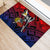 Filipinos Lapu-lapu Hero Rubber Doormat Philippines Flag and Sun DT02 - Polynesian Pride