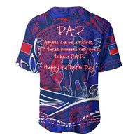 Father's Day Samoa Baseball Jersey Special Dad Polynesia Paradise DT02 - Polynesian Pride