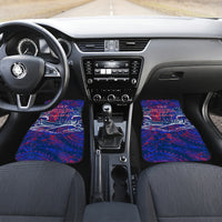 Father's Day Samoa Car Mats Special Dad Polynesia Paradise DT02 Set 2pcs - Front Green - Polynesian Pride