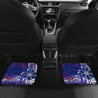 Father's Day Samoa Car Mats Special Dad Polynesia Paradise DT02 Set 2pcs - Back Green - Polynesian Pride