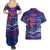 Father's Day Samoa Couples Matching Summer Maxi Dress and Hawaiian Shirt Special Dad Polynesia Paradise