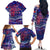 Father's Day Samoa Family Matching Off The Shoulder Long Sleeve Dress and Hawaiian Shirt Special Dad Polynesia Paradise