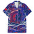 Father's Day Samoa Family Matching Off The Shoulder Long Sleeve Dress and Hawaiian Shirt Special Dad Polynesia Paradise