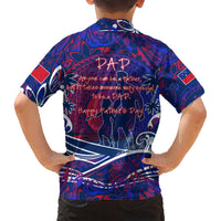 Father's Day Samoa Kid Hawaiian Shirt Special Dad Polynesia Paradise DT02 - Polynesian Pride