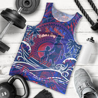 Father's Day Samoa Men Tank Top Special Dad Polynesia Paradise DT02 - Polynesian Pride