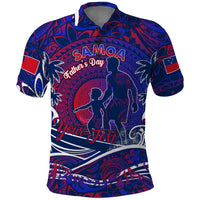 Father's Day Samoa Polo Shirt Special Dad Polynesia Paradise DT02 Green - Polynesian Pride