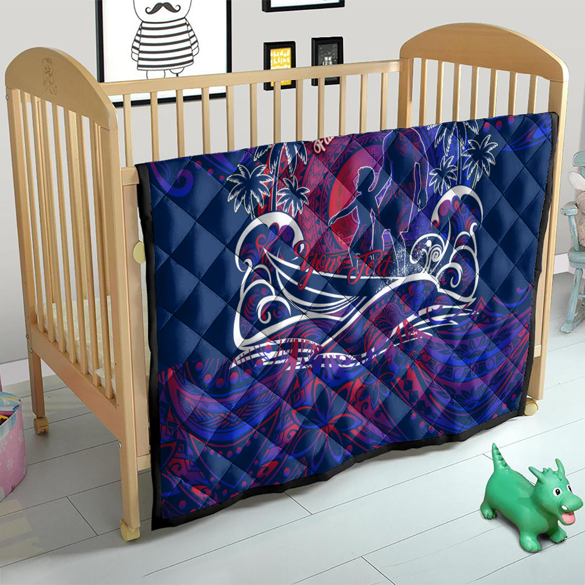 Father's Day Samoa Quilt Special Dad Polynesia Paradise DT02 - Polynesian Pride