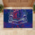 Father's Day Samoa Rubber Doormat Special Dad Polynesia Paradise