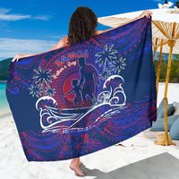 Father's Day Samoa Sarong Special Dad Polynesia Paradise DT02 One Size 44 x 66 inches Green - Polynesian Pride