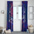 Father's Day Samoa Window Curtain Special Dad Polynesia Paradise