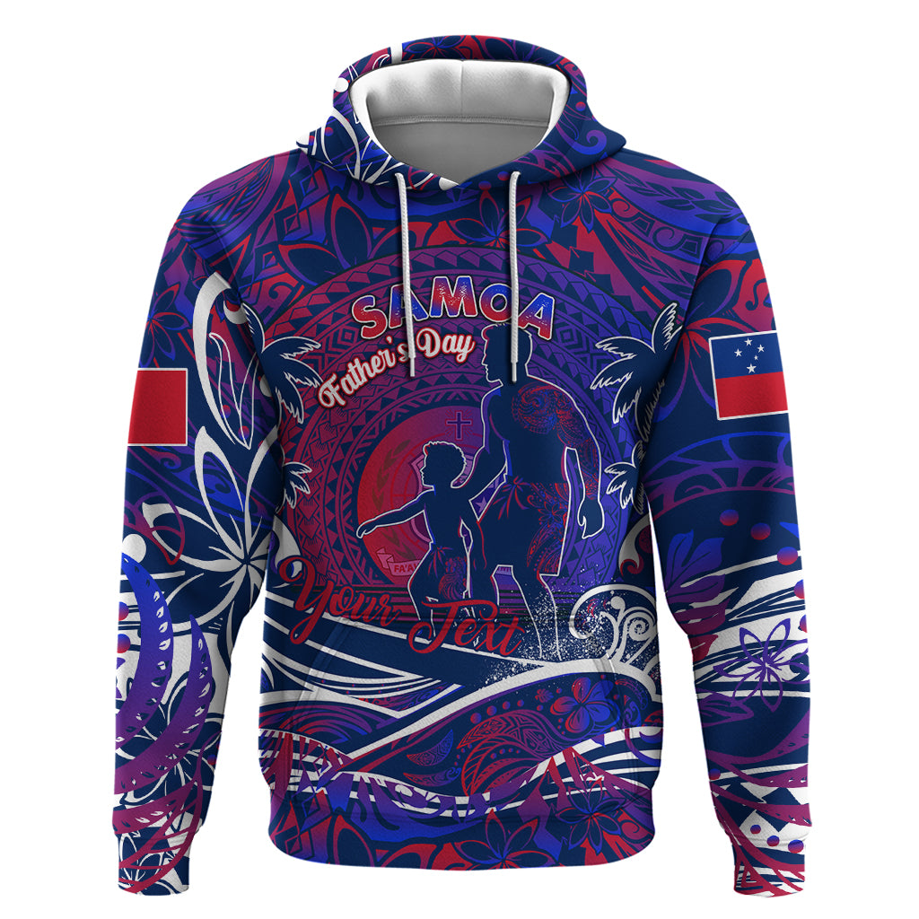 Father's Day Samoa Zip Hoodie Special Dad Polynesia Paradise DT02 Pullover Hoodie Green - Polynesian Pride