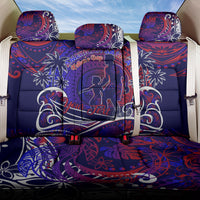 Father's Day American Samoa Back Car Seat Cover Special Dad Polynesia Paradise DT02 One Size Blue - Polynesian Pride
