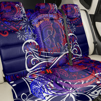 Father's Day American Samoa Back Car Seat Cover Special Dad Polynesia Paradise DT02 - Polynesian Pride