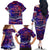 Father's Day American Samoa Family Matching Off The Shoulder Long Sleeve Dress and Hawaiian Shirt Special Dad Polynesia Paradise