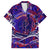 Father's Day American Samoa Family Matching Short Sleeve Bodycon Dress and Hawaiian Shirt Special Dad Polynesia Paradise