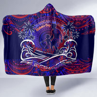 Father's Day American Samoa Hooded Blanket Special Dad Polynesia Paradise DT02 - Polynesian Pride