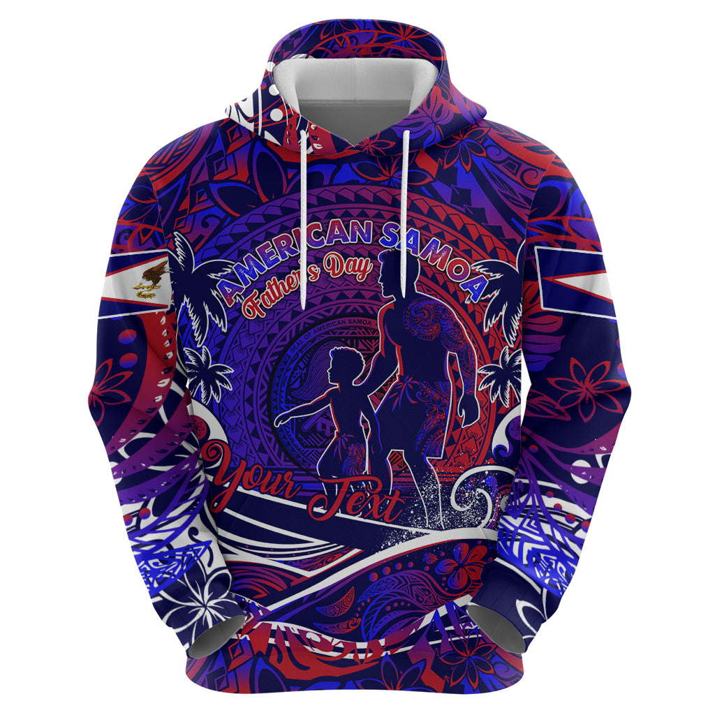 Father's Day American Samoa Zip Hoodie Special Dad Polynesia Paradise DT02 - Polynesian Pride