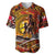 Father's Day Tonga Baseball Jersey Special Dad Polynesia Paradise